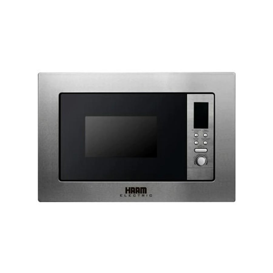 ميكرويف هام بلت ان 20 لتر 800 واط مع شواية بلون فضي استيل - HM20SBTMW