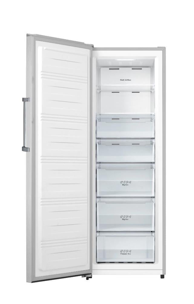 هام فريزر طولي باب واحد 8.1 قدم - 5 أرفف - إضاءة LED - ستيل - HM328SFR-H23