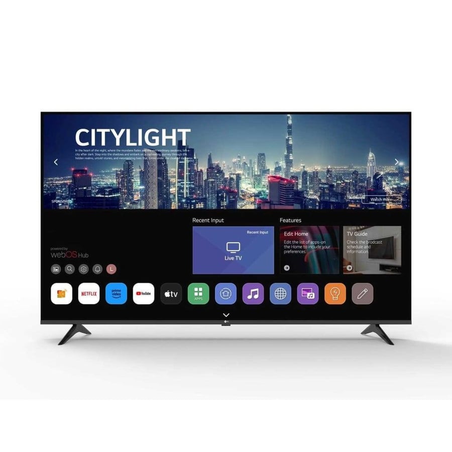 ام تي سي شاشة 50 بوصة Webos سمارت MTC4KD50SWOS-UHD-4K