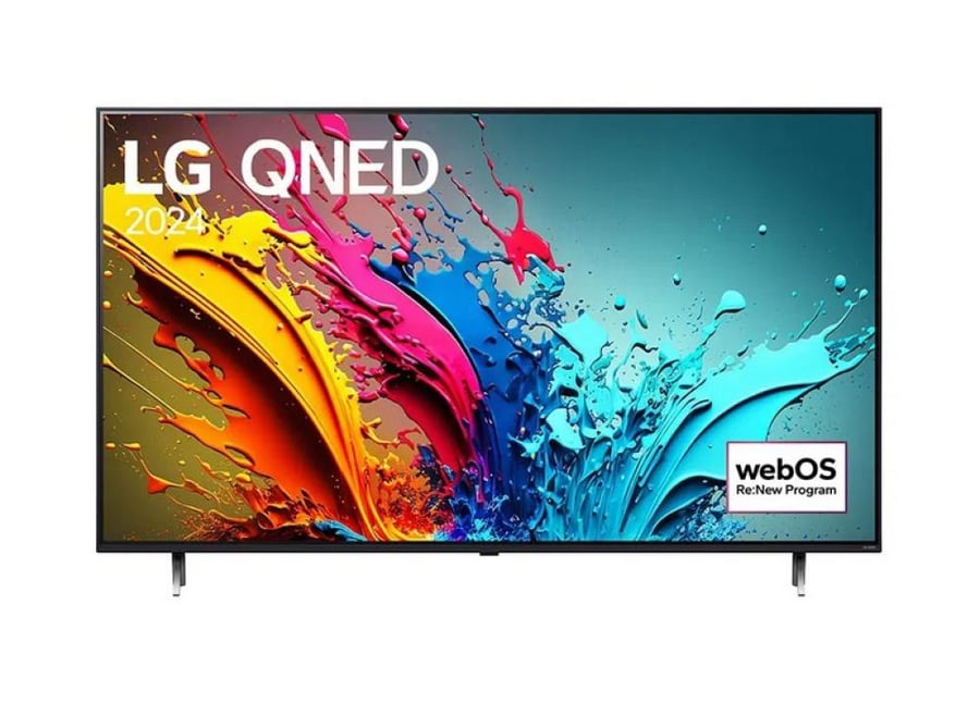 ال جي  شاشة تلفزيون 75 بوصة 4K سمارت QNED - أسود - 75QNED80T6B