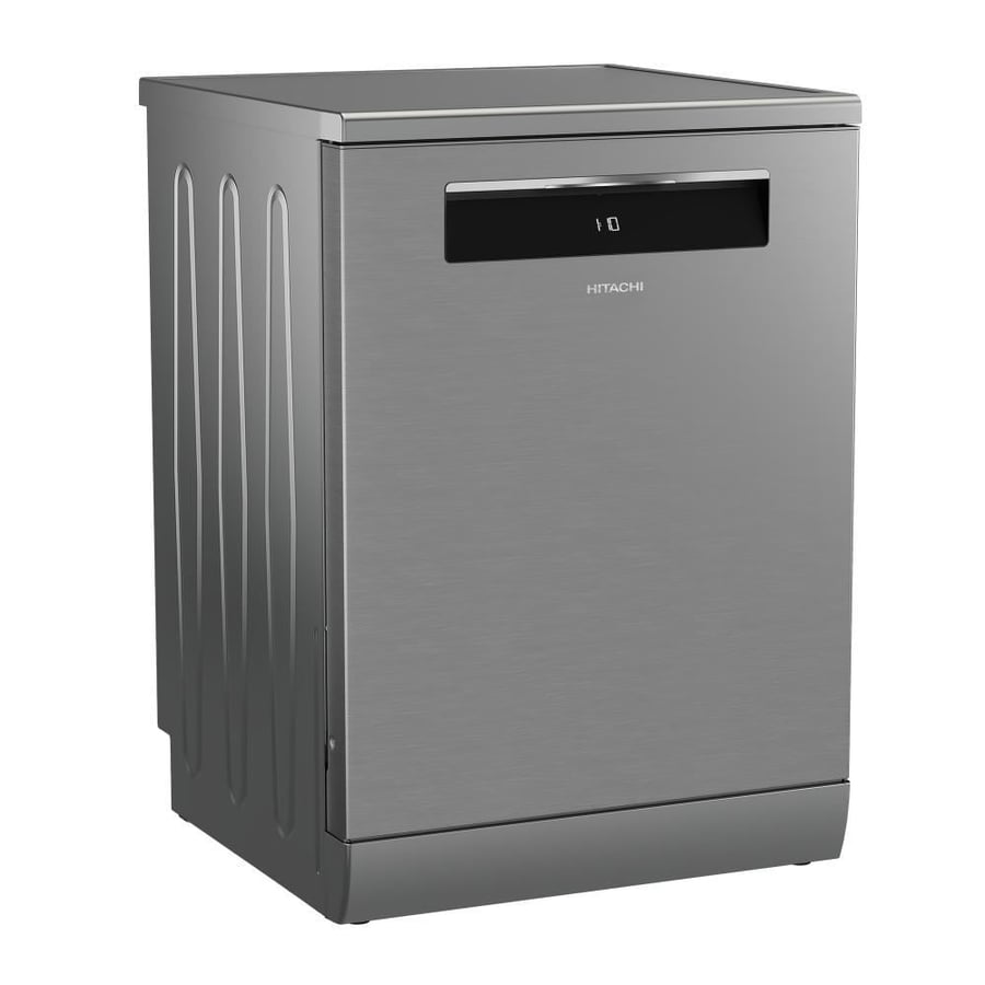 Hitachi dishwasher 16 place and 8 programs | Silver HDF-F168CV(X)