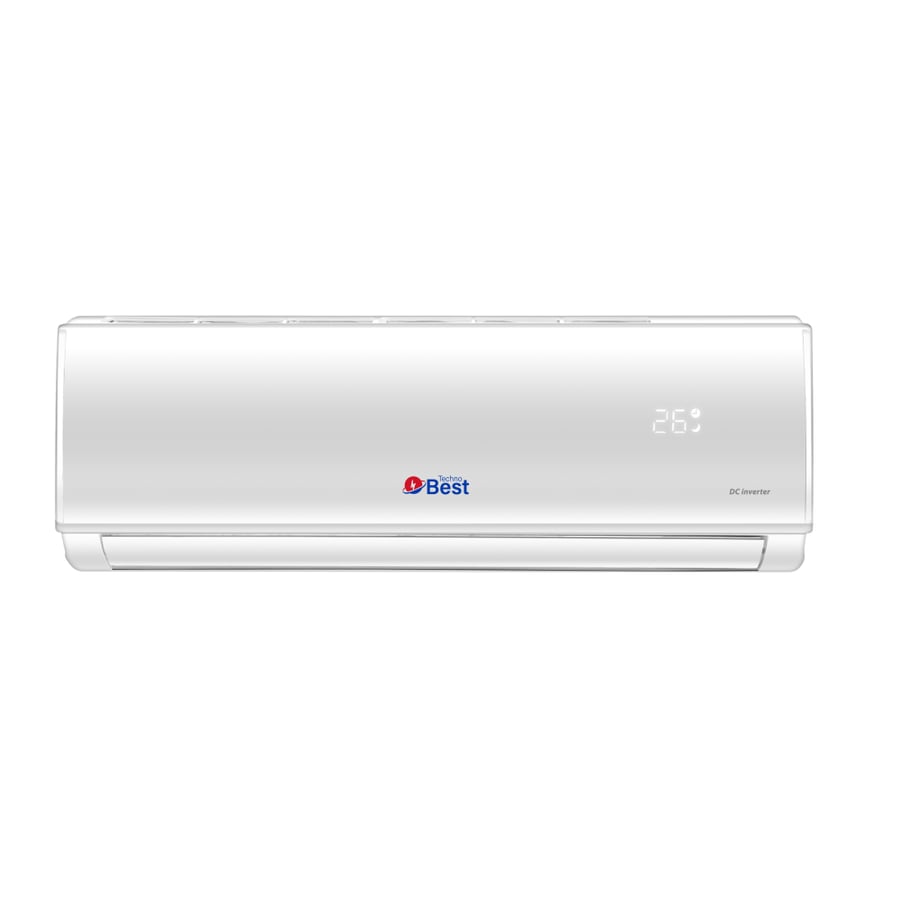 تكنو بيست مكيف سبليت 28200 وحدة - 2.5 طن - بارد فقط - إنفرتر- فريون R32 - موديل BSAC-3026CI