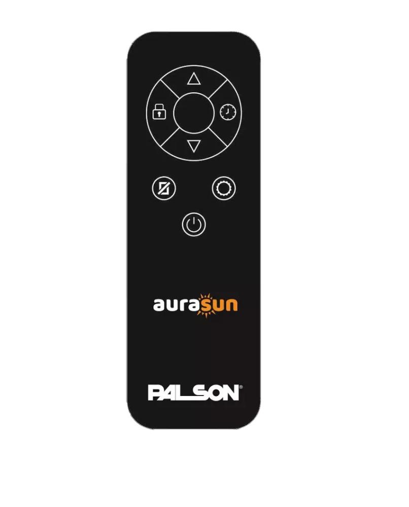 Albasun oil heater 15 fins, touch screen, 2500 watts, with remote control - black - model - 40074