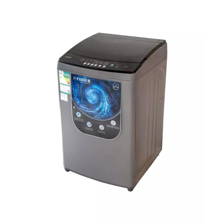 Fisher top-loading washing machine 17 kg 680 RPM inverter silver FAWMT-M170GIHDD