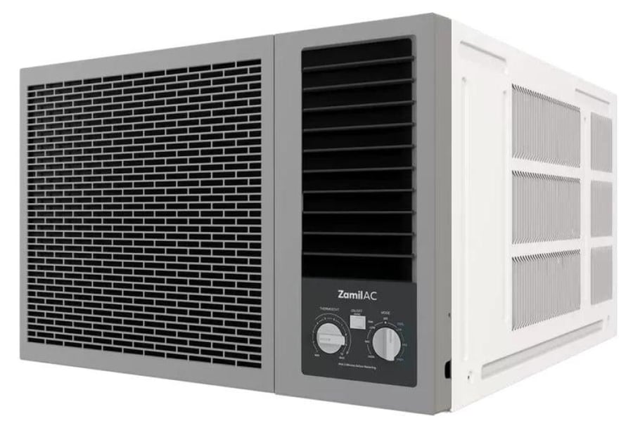 The Zamel window air conditioner 21600 BTU hot and cold - white - ZHP24CRXFMKHW