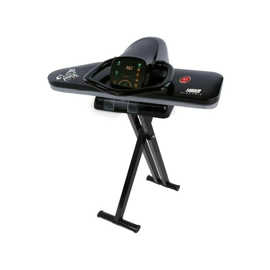 هام مكواة كبس 42 انش - 2200 واط بشاشة لمس - أسود - HM42SP-BT24