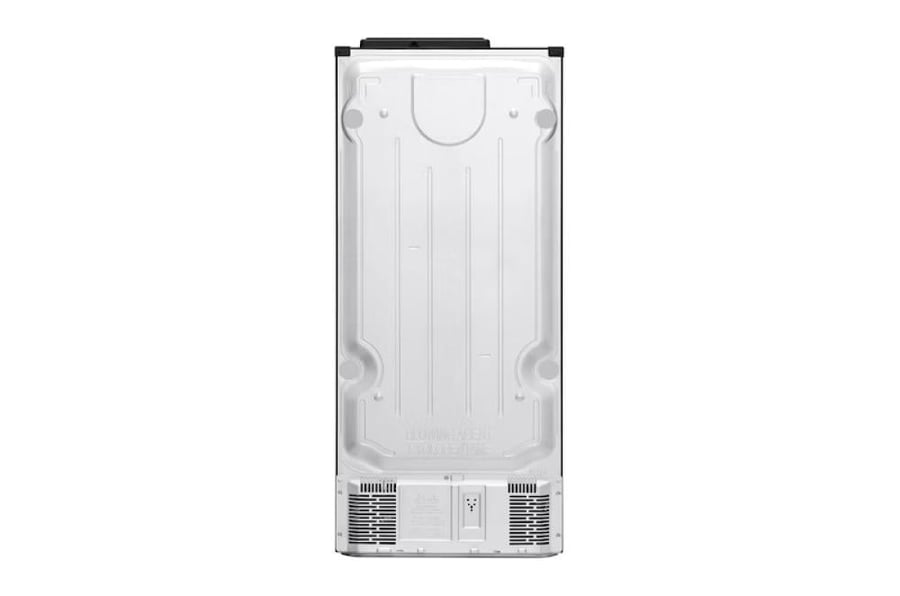 LG two-door refrigerator with top freezer 18 cubic feet - 509 liters - black - LT19CBBMIN