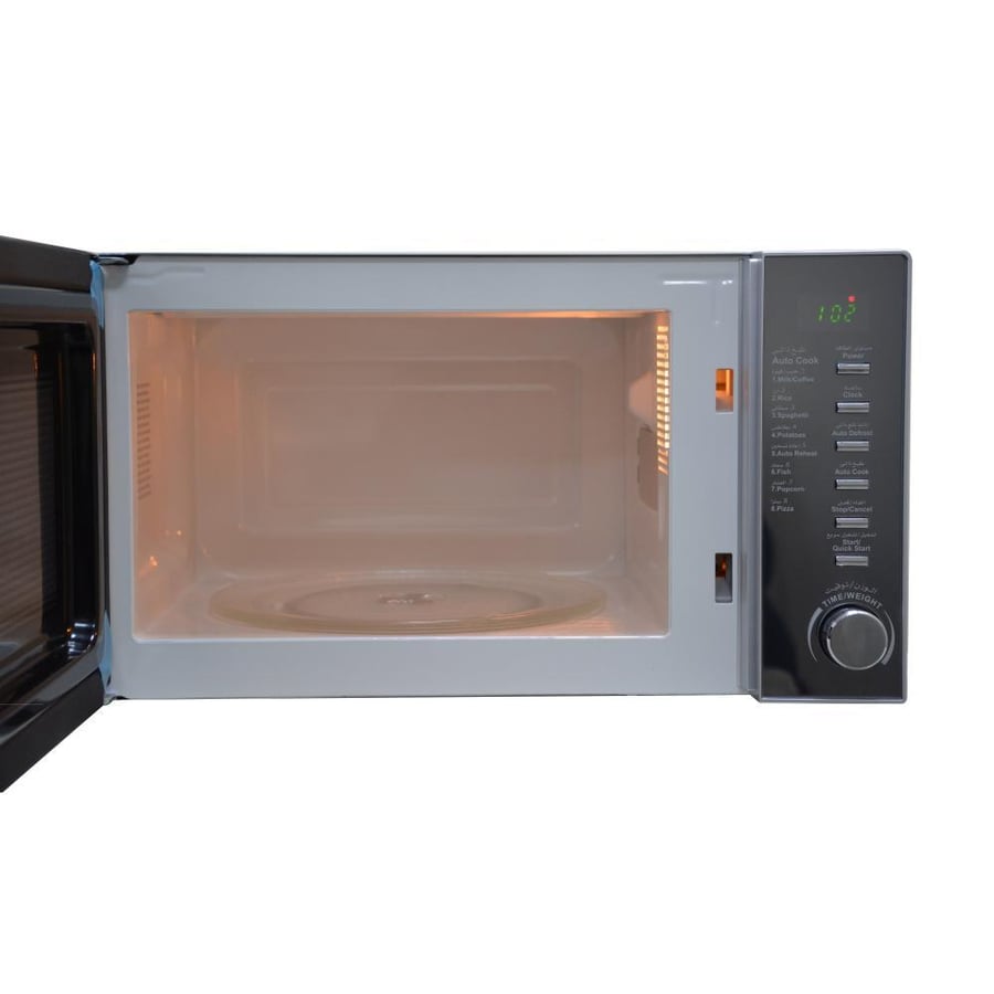 Glanz Microwave 20 liter 700 watt - standalone - digital control - silver - P70H20EL-A5H