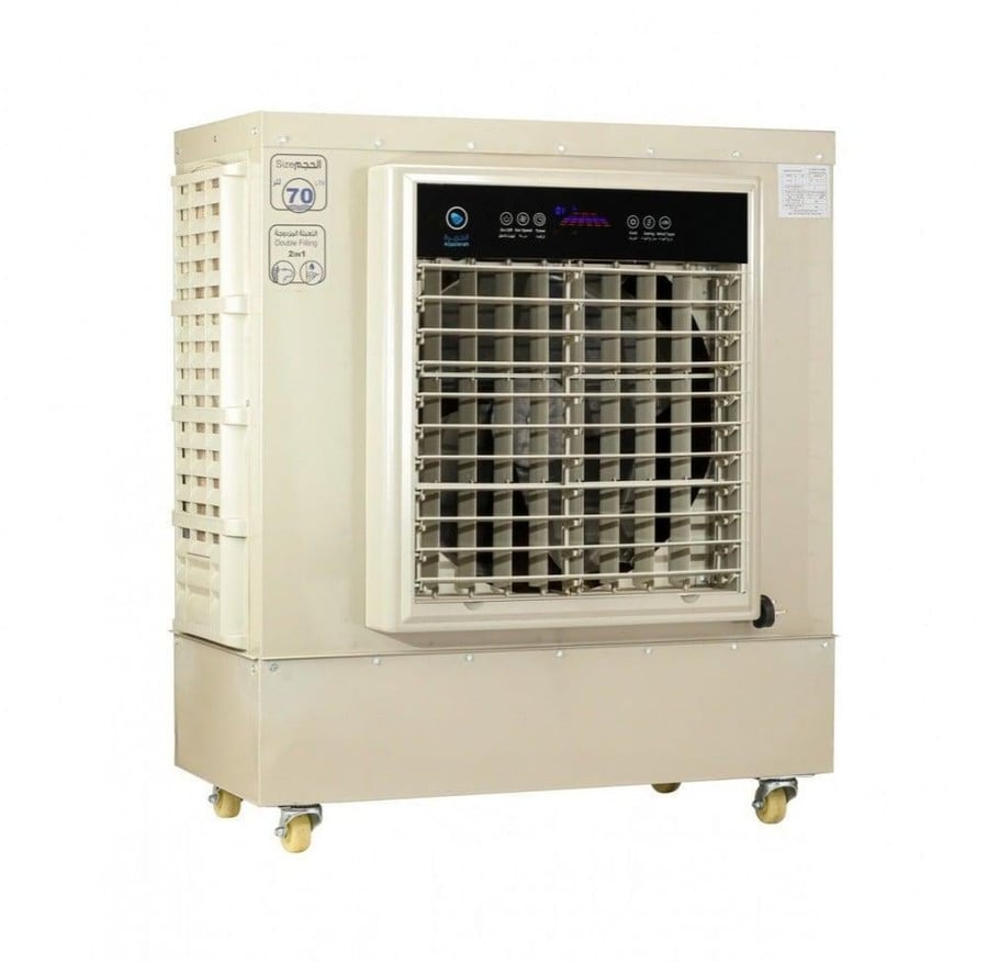 الجزيرة بلس مكيف صحراوي متنقل 70 لتر - 4 سرعات - بيج - JAZ70/4SPEEDS