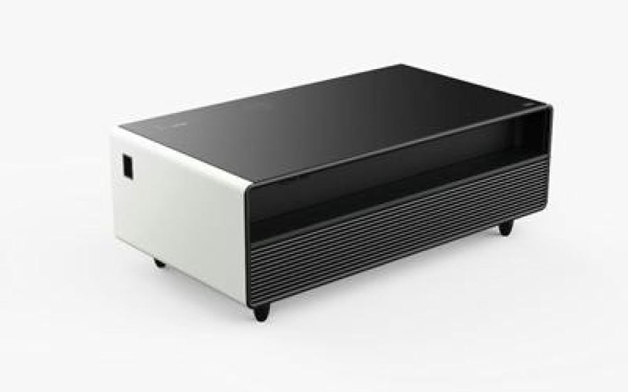 اكسبير طاولة ذكية  مع ثلاجة مدمجة 135 لتر أبيض XPSTF-135WH
