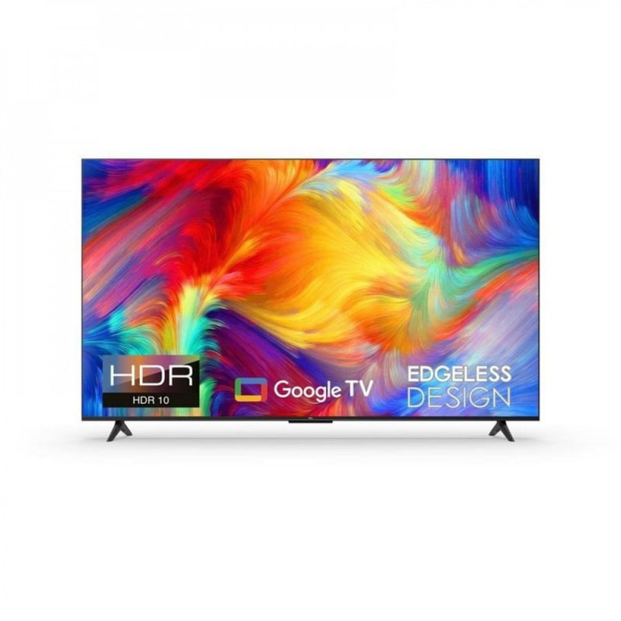 تي سي ال شاشة  LED TV سمارت مقاس 58 بوصة بدقة 4K UHD - أسود - 58P635