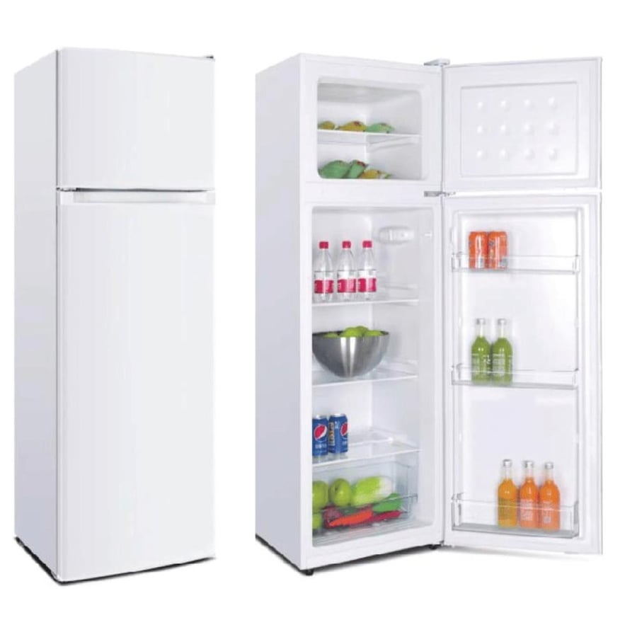 Dansets refrigerator two-door 210 liter - 7.3 cubic feet - white - DAN760DF