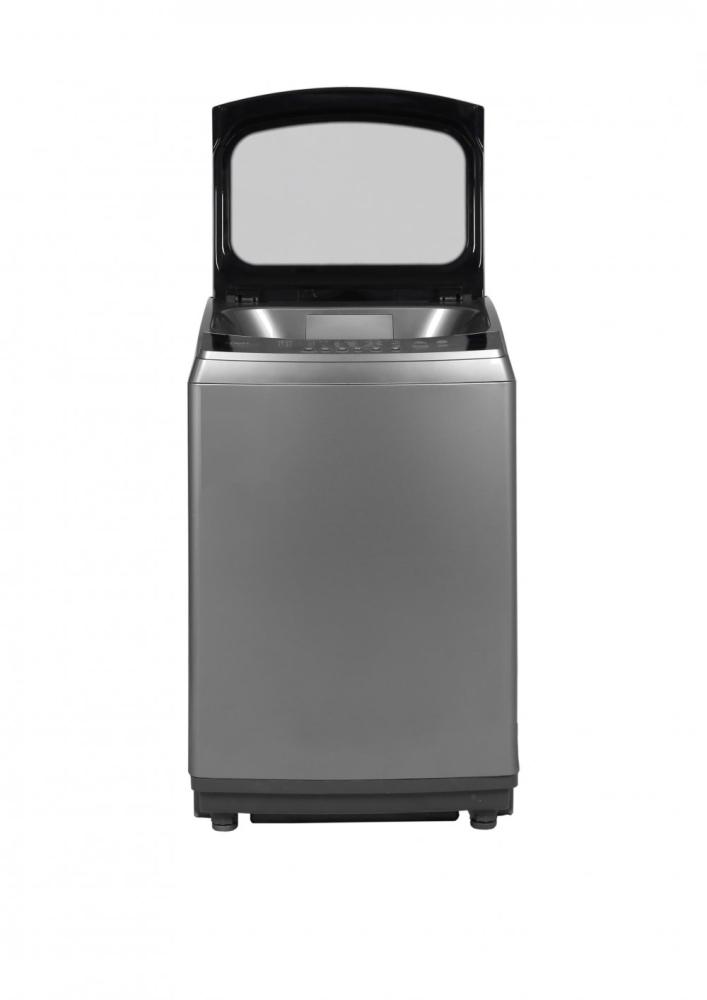 Z.Trust double basin washing machine 12 kg top load with pump - silver - ZST120S1