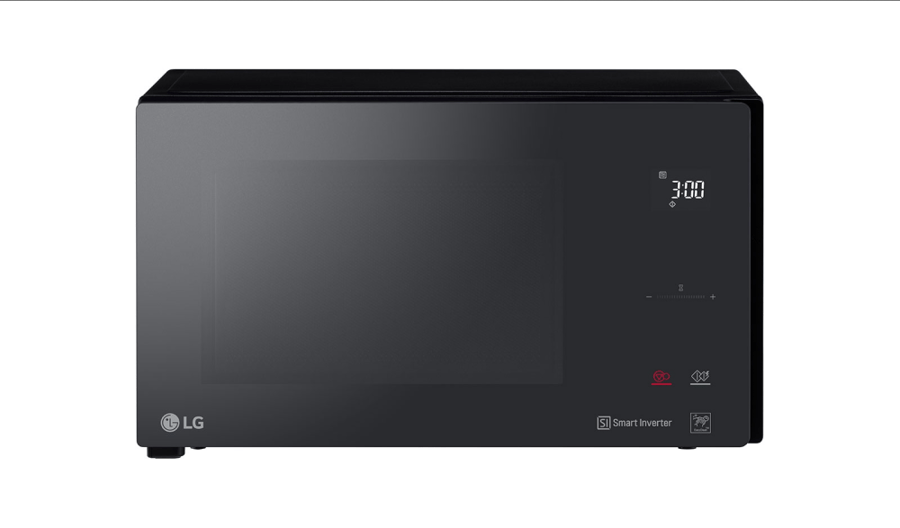 LG microwave 25 liters with grill - black glass - MH6595DIS