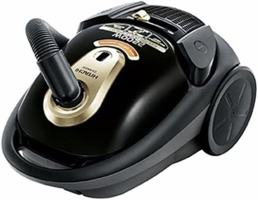 Hitachi vacuum cleaner 6 liter 2200 watt gold + black model CV-BA22V GBKK