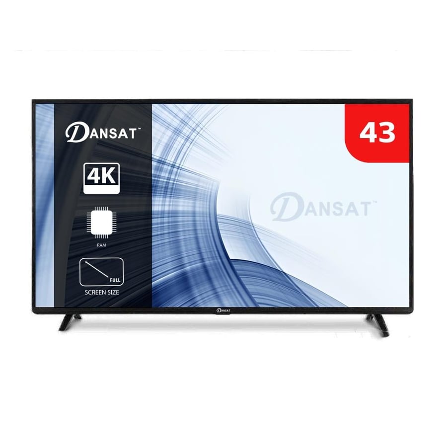 دانسات شاشة 43 بوصة سمارت LED بدقة FHD - نظام أندرويد - DTD43BF