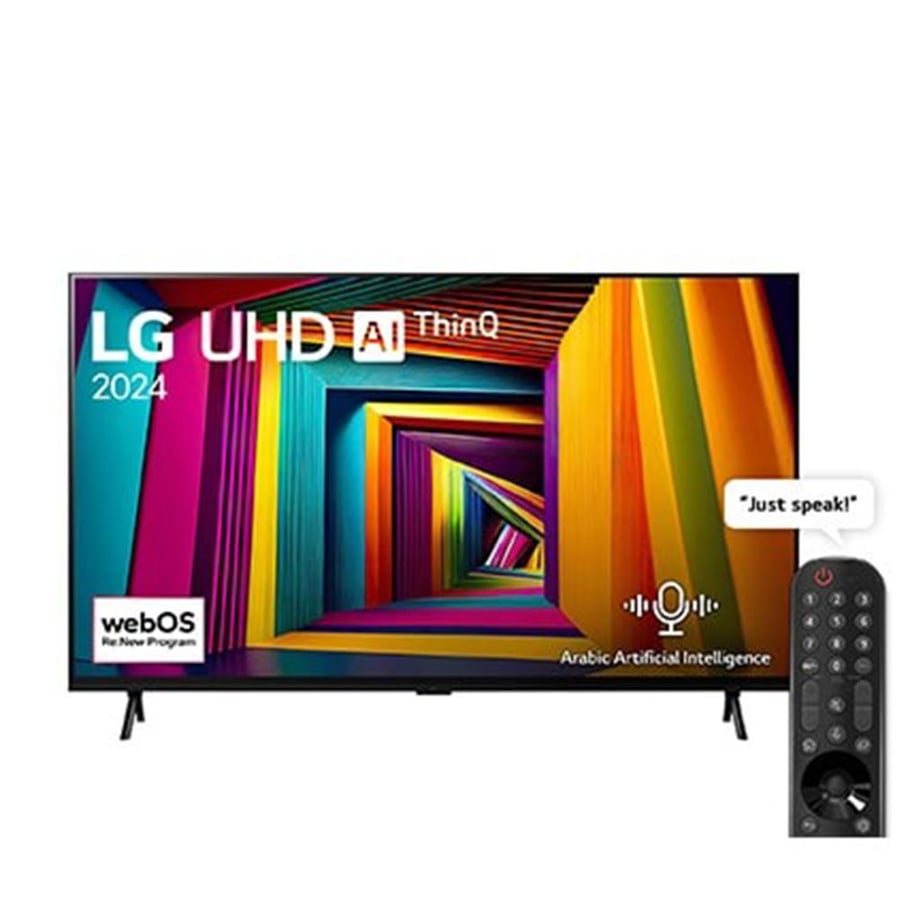 ال جي  شاشة  تلفزيون 98 بوصة سمارت  لون أسود موديل  98UT90006LA   UHD AI UT90 4K