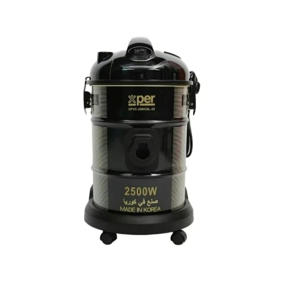 اكسبير مكنسة كهربائية 2500 واط 25 لتر لون أسود وذهبي موديل XPVC-25W25L-20