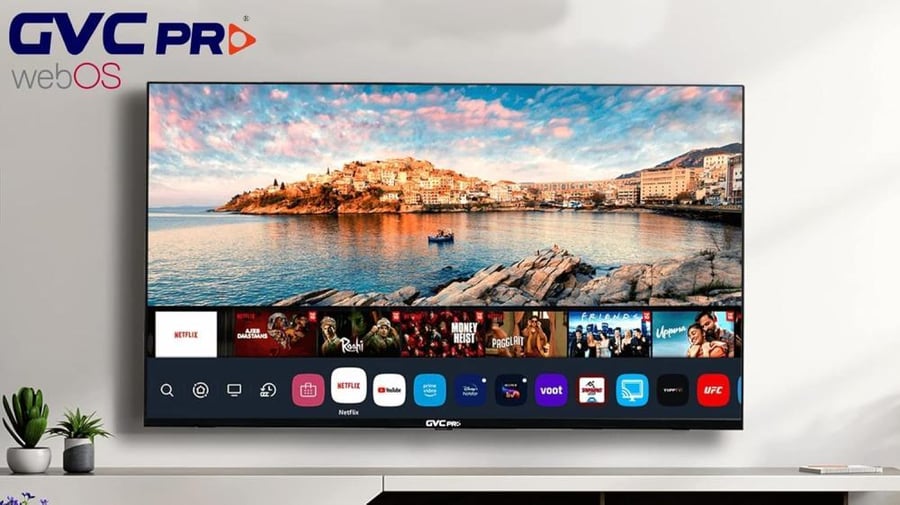 GVC Pro Screen 55 Inch LED Smart WebOS 4K - Internal River - GVC-55GW6100