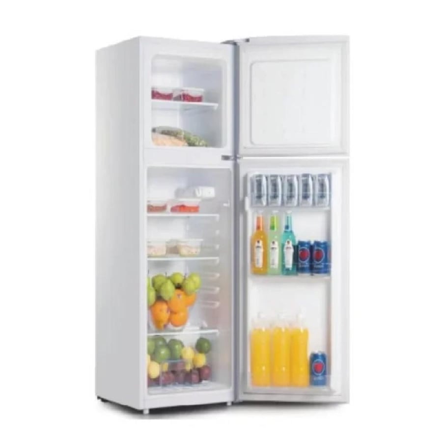 Dansets refrigerator two-door 210 liter - 7.3 cubic feet - white - DAN760DF