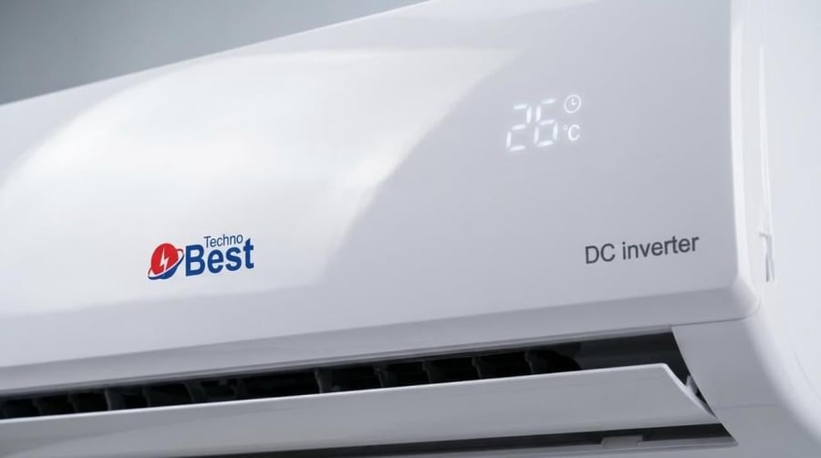 تكنو بيست مكيف سبليت 22300 وحدة - 2 طن - حار وبارد - إنفرتر - فريون R32 - موديل BSAC-2426HI