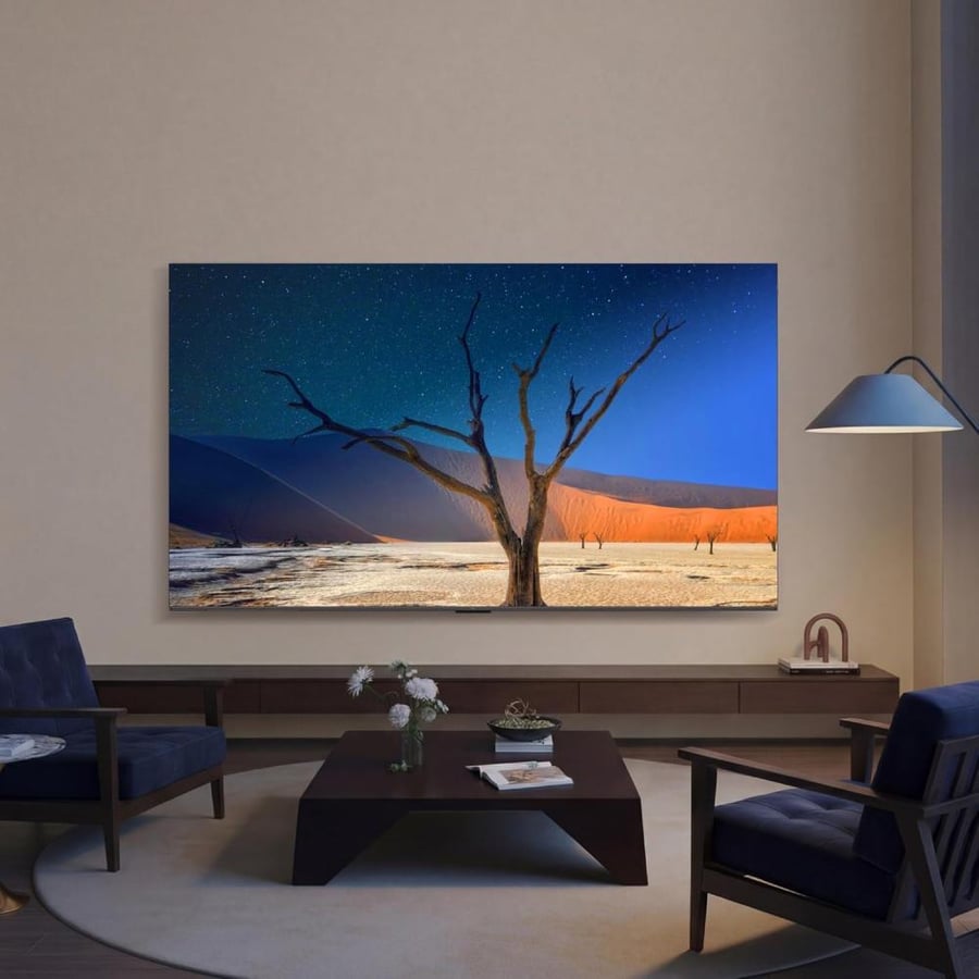TCL 65-inch QLED screen 144 Hz speakers Onkyo 65T8D