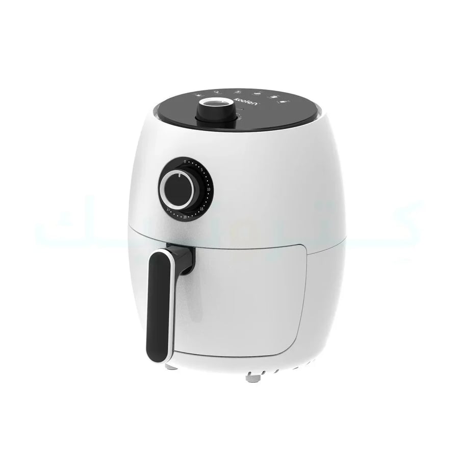 Kolin Air Fryer 2-liter capacity with 1800 watt power and LED screen - White 816102003