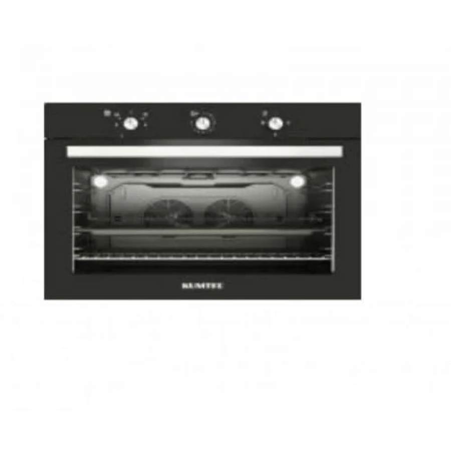 Built-in electric oven Cometil 90×60 cm - 1.5 liters black color model A9-SF3/B