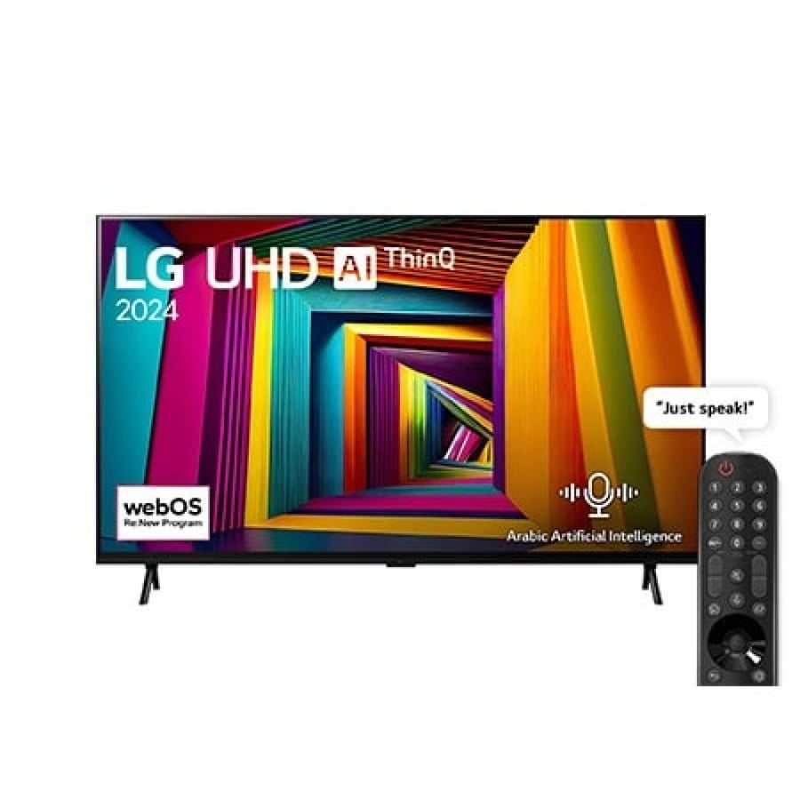 ال جي  شاشة  تلفزيون 98 بوصة سمارت  لون أسود موديل  98UT90006LA   UHD AI UT90 4K