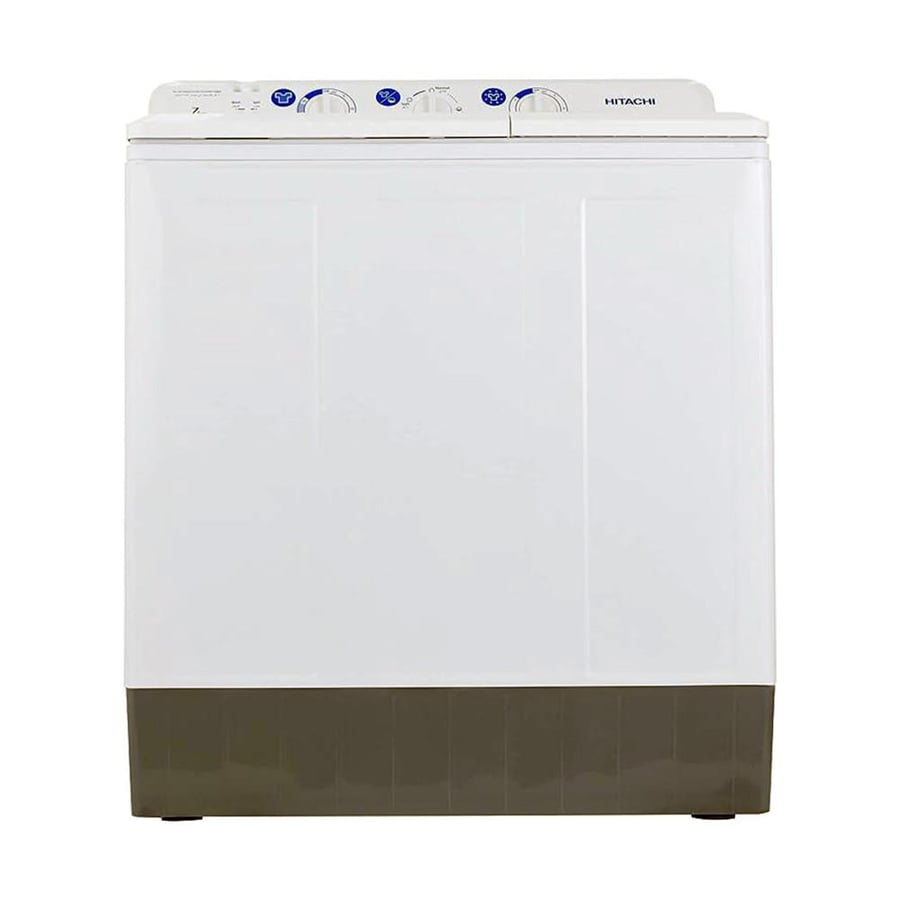 Hitachi double tub washing machine 13 kg white model PS-1305FJWH