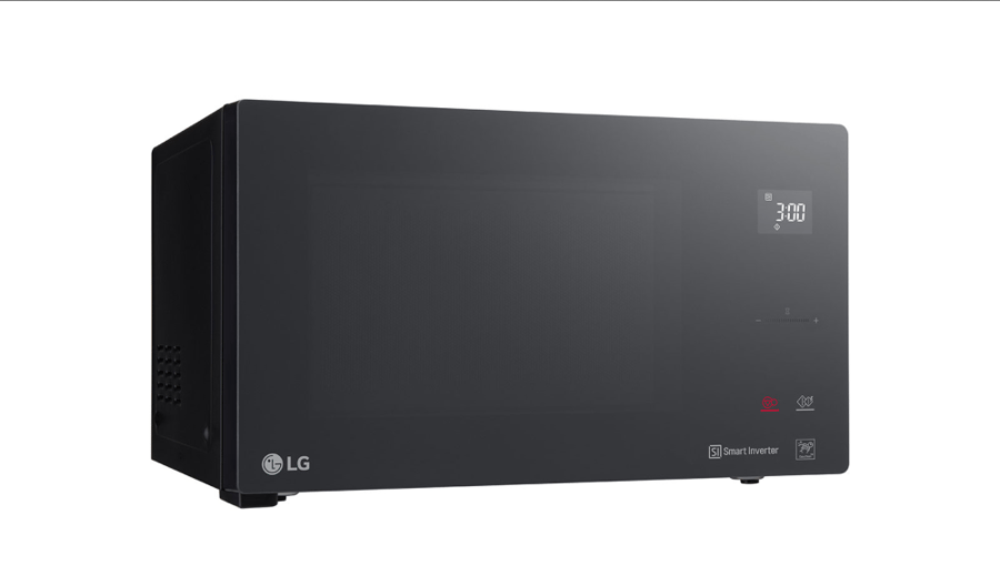LG microwave 25 liters with grill - black glass - MH6595DIS