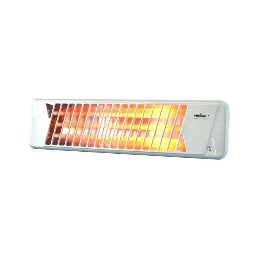 Healer wall-mounted electric heater with 3 candles - 1800 watts white color model QSH180 W1800 | Techno Best (26618023)