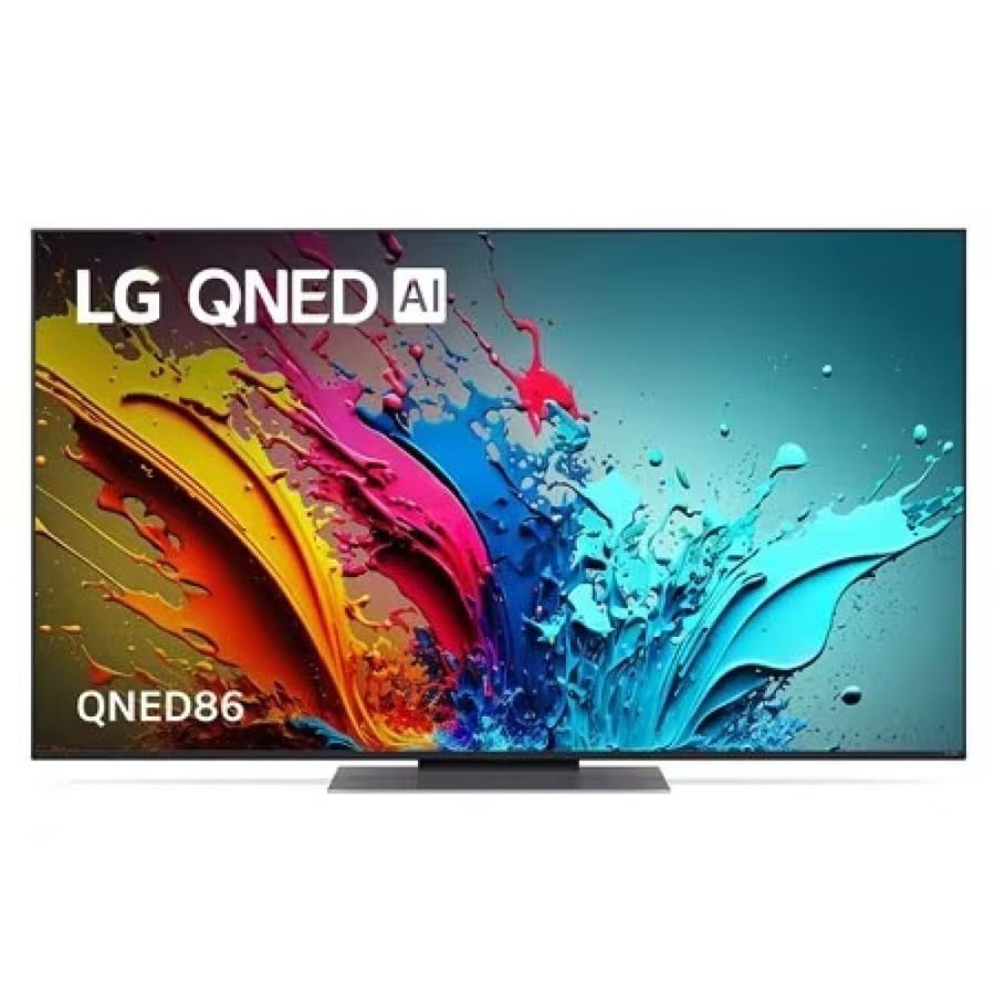 ال جي شاشة سمارت QNED AI QNED86 4K مقاس 55 بوصة بجهاز تحكم ماجك موديل 55QNED86T6A