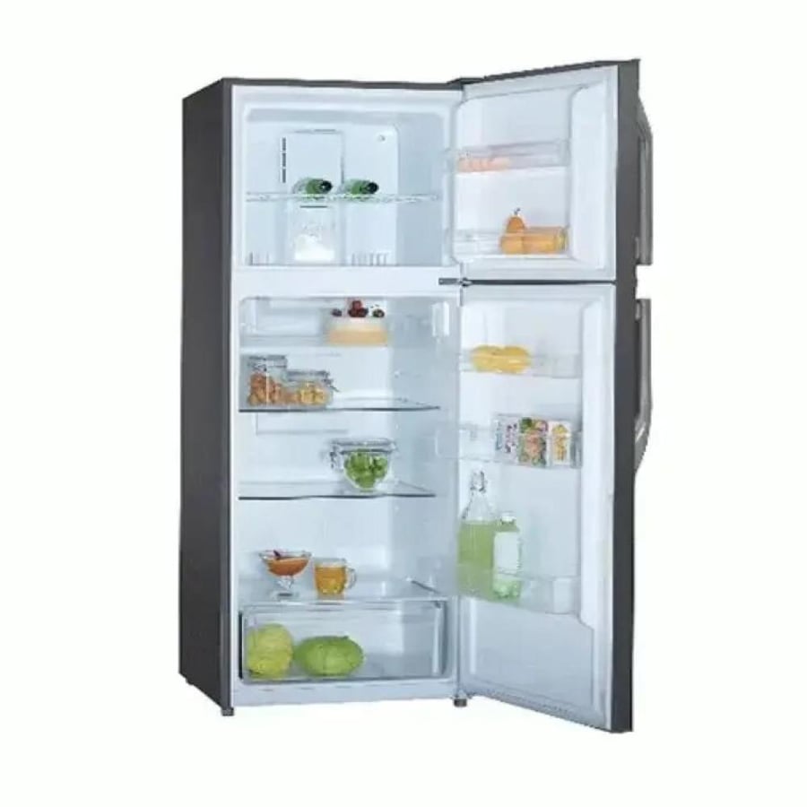 ثلاجة سوبر جنرال 15 قدم بابين  – ستيل Ksgr 510i-22004011