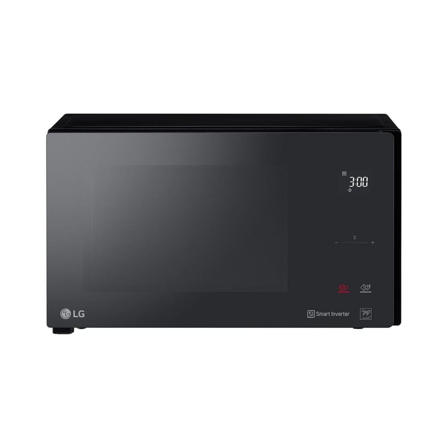 LG microwave 25 liters with grill - black glass - MH6595DIS