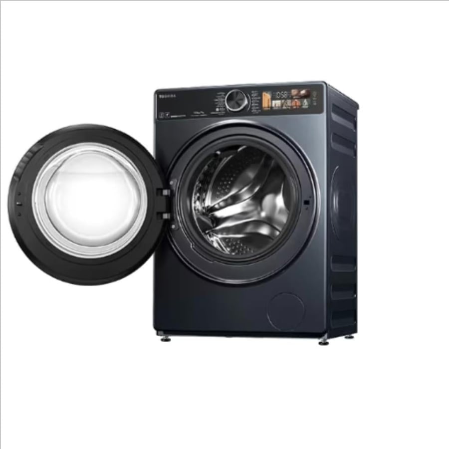 Toshiba automatic front-loading washing machine 10.5 kg, drying 7 kg, 3D combo gray TWD-T25BZU115MWBB(MG)