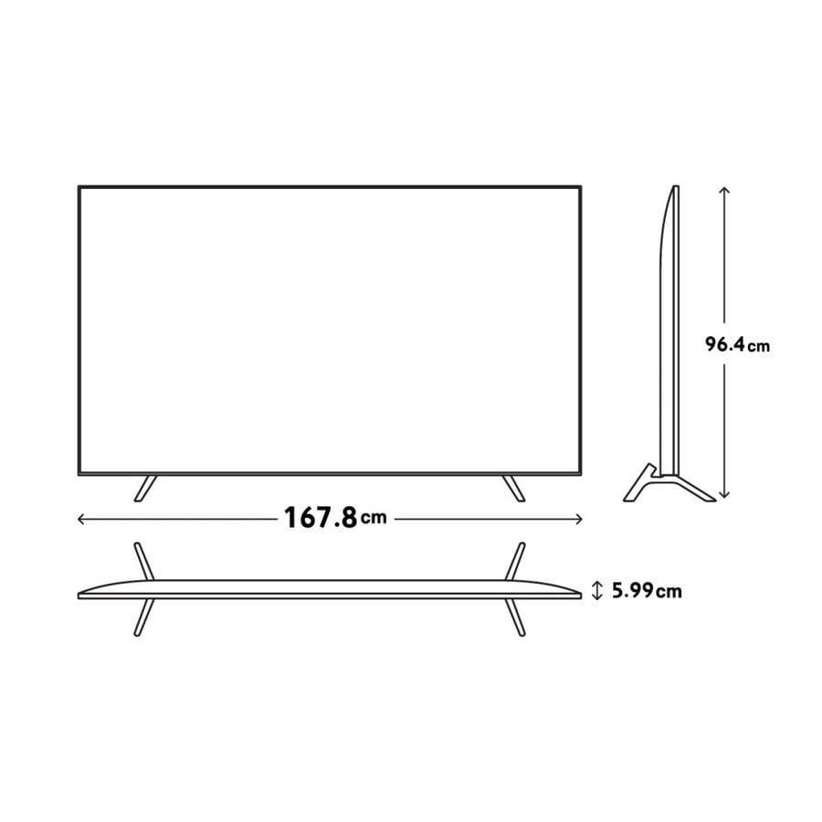 LG 4K screen 86 inches WiFi smart operating system WebOS remote control Magic processor α7 AI 4K resolution 6th generation 60 Hz model UHD 86UR78066LB