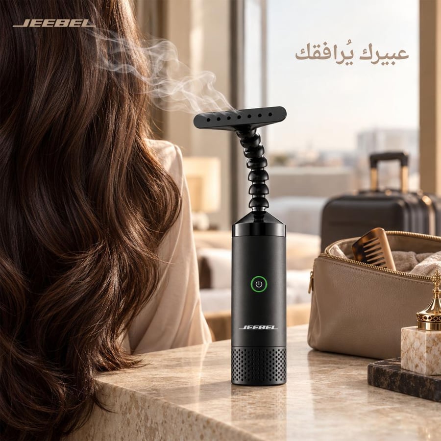 مبخرة متنقله للشعر من jeebel