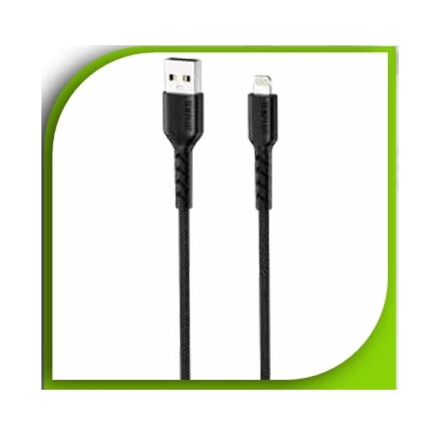 توصيلة قماش USB لايتنج من tenplus متر