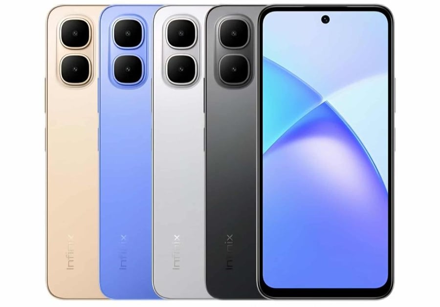 جوال انفنكس سمارت 10 ذاكرة 128/8GB (رام موسعة 4+4) متعدد الألوان