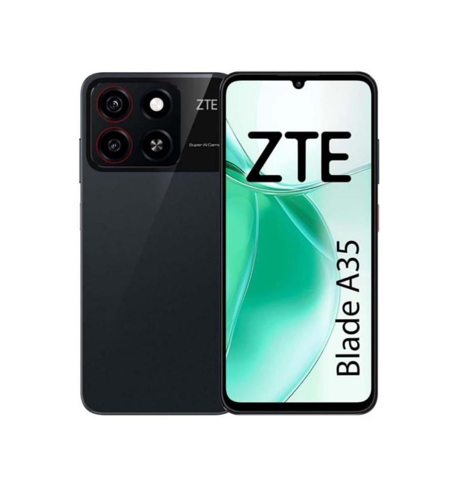 هاتف ZTE Blade A35  شريحتين بذاكرة  64 جيجا  رام 6 جيجا  4G أخضر أسود