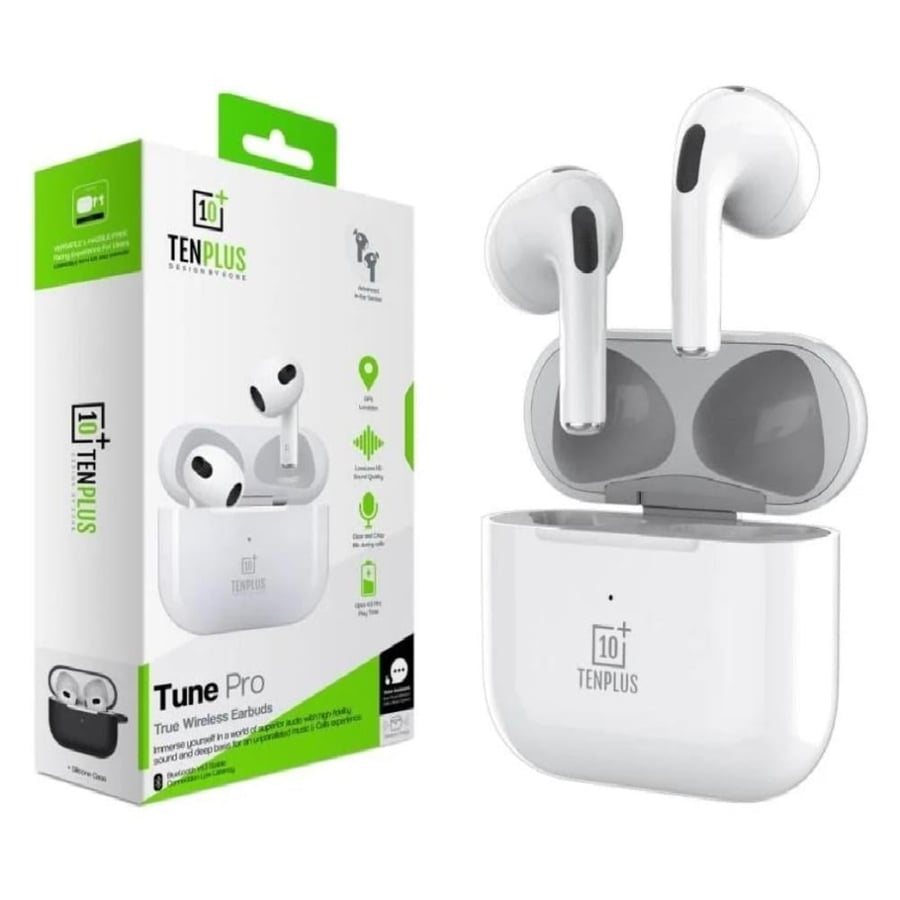 سماعة تن بلس سماعة بلوتوث Tune Pro أبيض