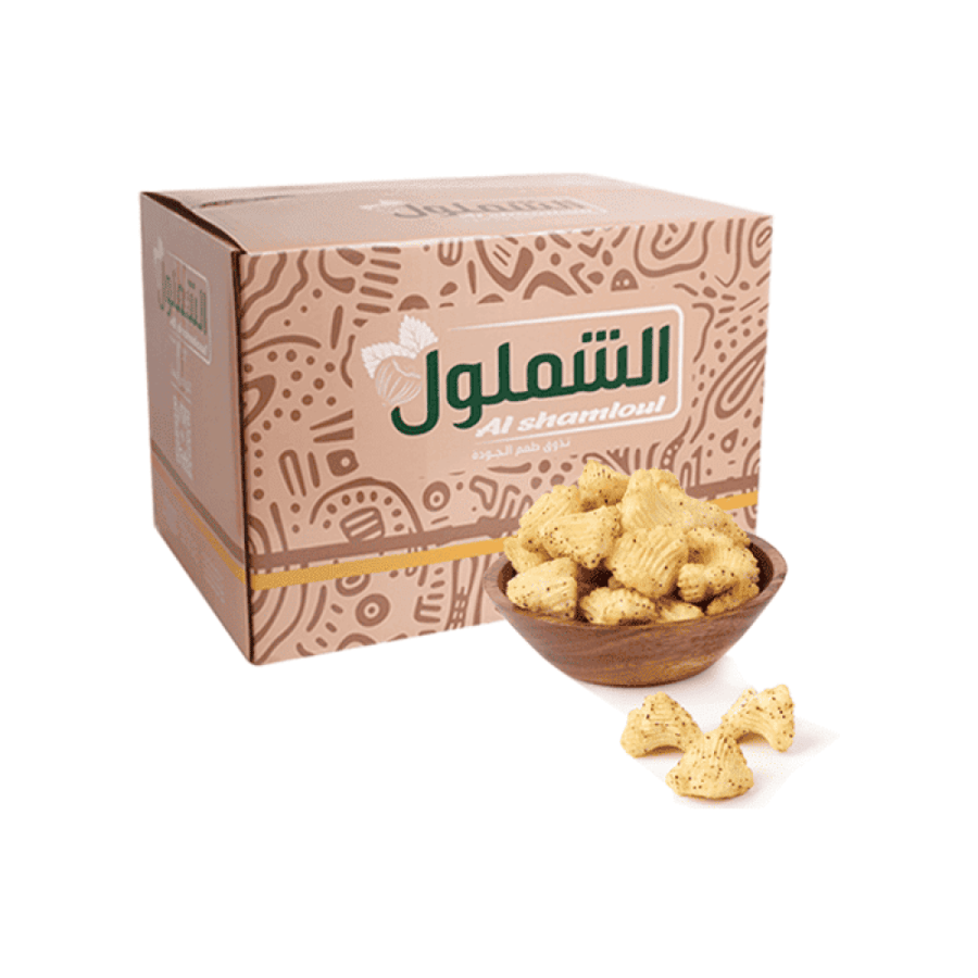 مقرمشات الشملول نكهة الفلفل الاسود رقم 3 وزن 5 كيلو
