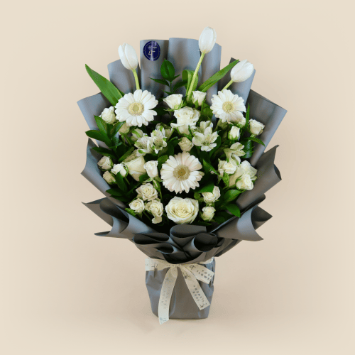 White Charm Bouquet