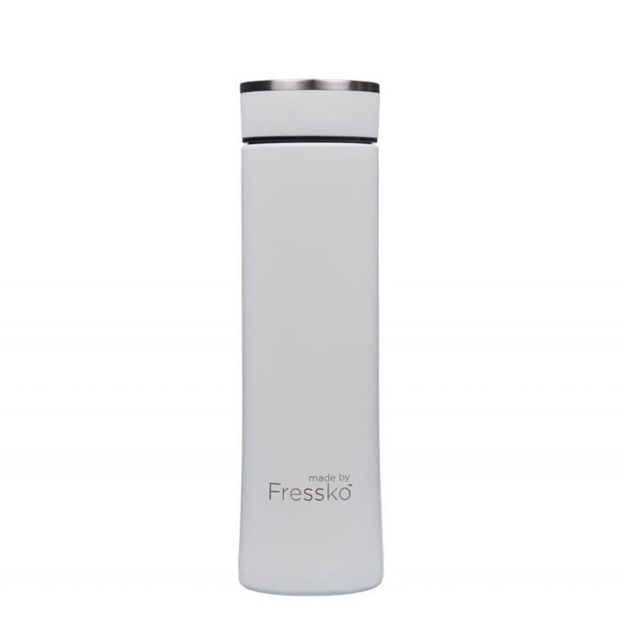 كوب حافظ للحرارة فلاسك ابيض 16oz - فريسكو | Fressko Flask