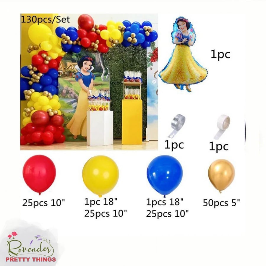 مجموعة بالونات-128 حبة