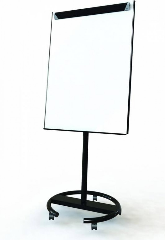 Flip Chart Whiteboard with Stand, 100x70cm