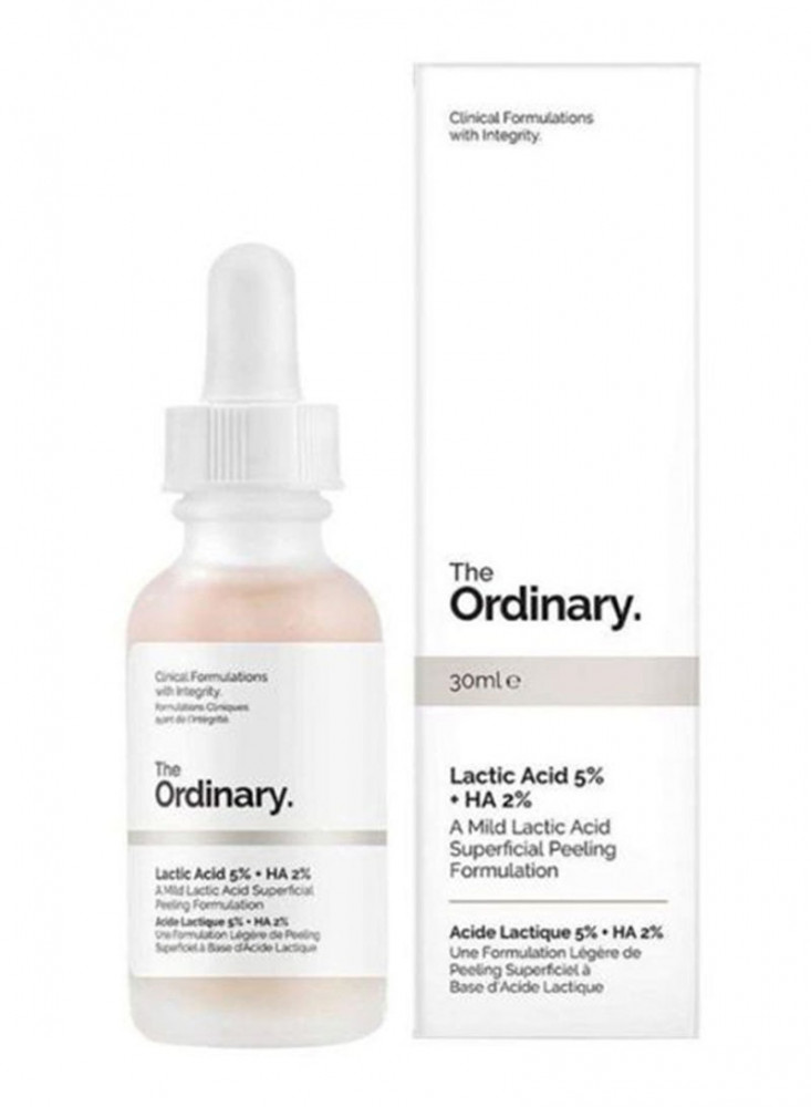 Lactic acid serum at 5% in addition to hyaluronic acid 30ml