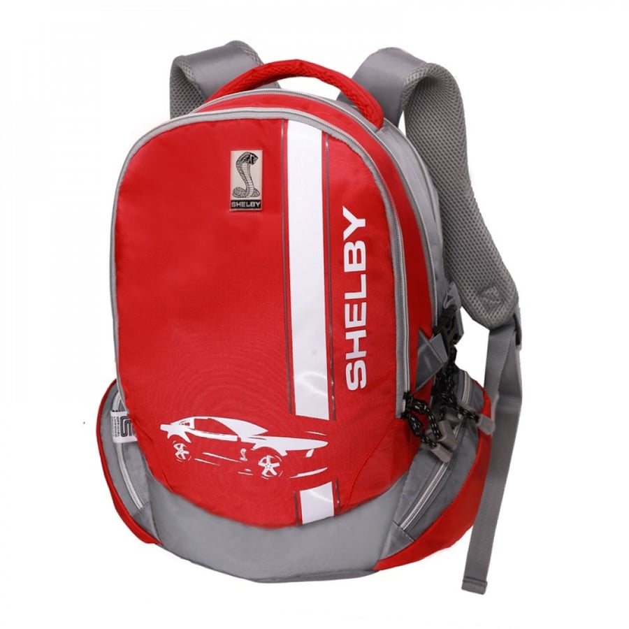 شنطة ظهر 18 انش أحمر مع مقلمية - شيلبي Shelby Backpack With Pencil Case