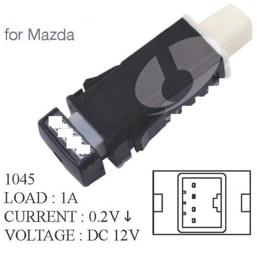 AC SWITCH MAZDA 12V No 10386W  مفتاح مكيف مازدا